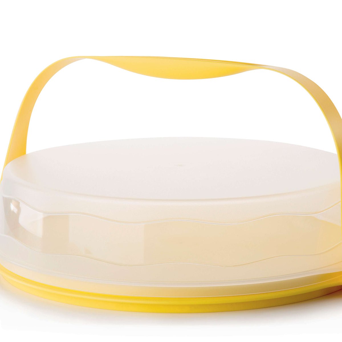 Poignée de plateau à gateau - Jaune (poignée uniquement) - Tupperware Europe