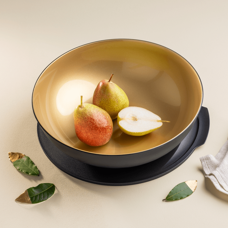 Saladier Allegra 3,5 l (or et noir) - Tupperware Europe