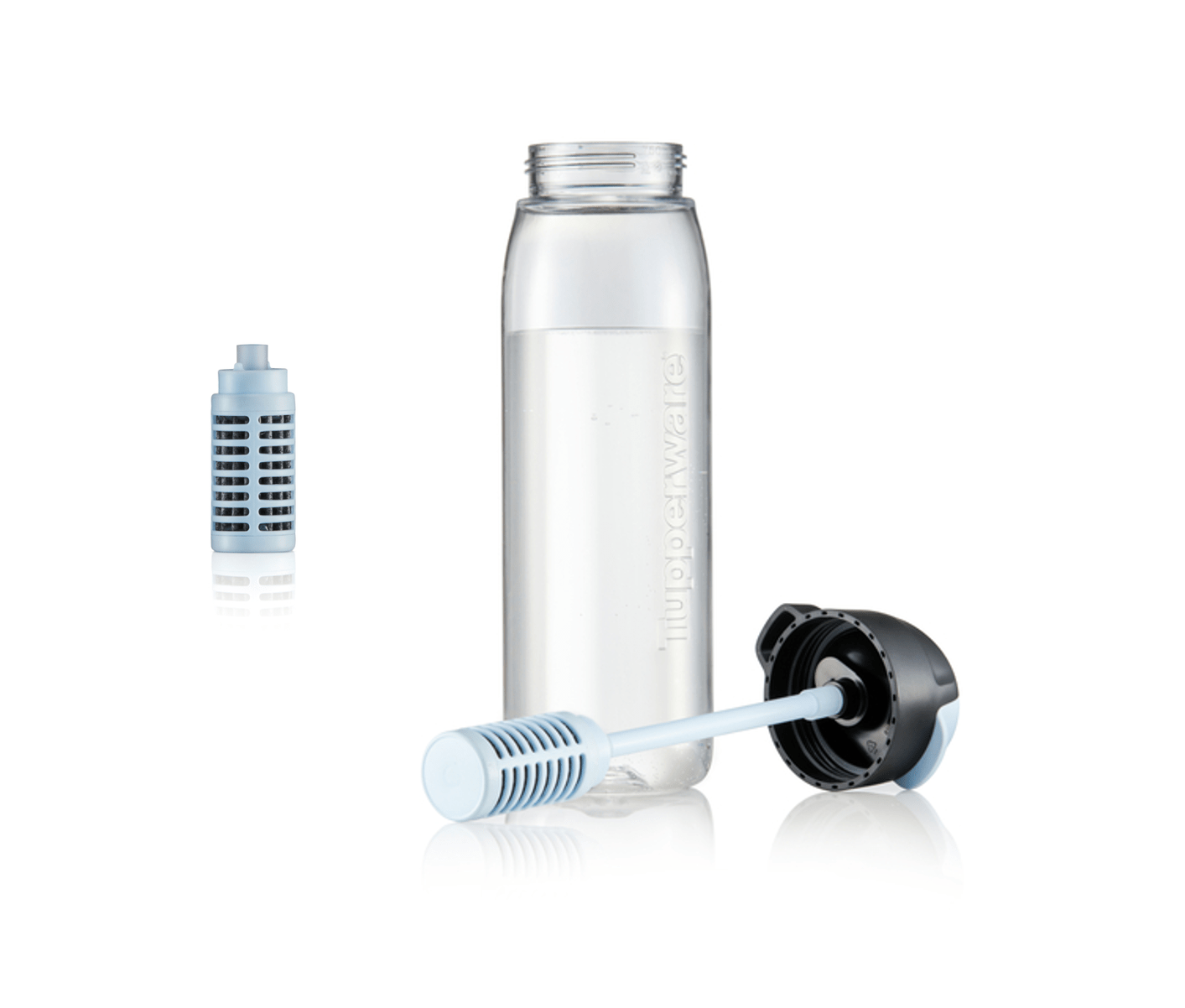Set Bouteille Filtrante Pure&Go 750 ml (avec filtre) - Tupperware Europe