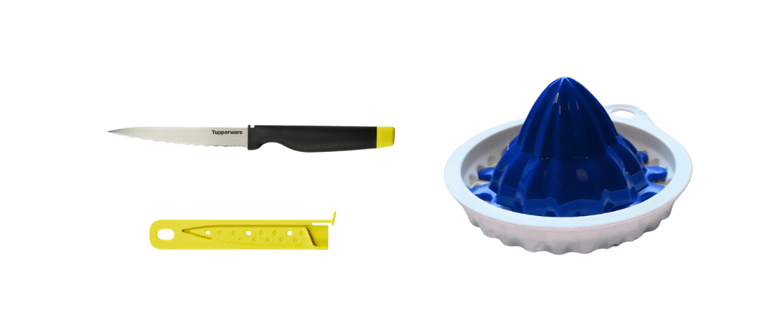 Set Couteau à tomate avec étui +Presse Agrumes - Tupperware Europe