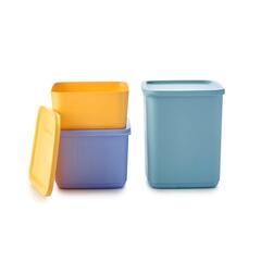 Set de 3 Boîtes Cubix (650 ml, 1 l, 1,8l ) - Tupperware Europe