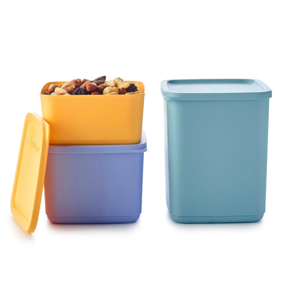 Set de 3 Boîtes Cubix (650 ml, 1 l, 1,8l ) - Tupperware Europe