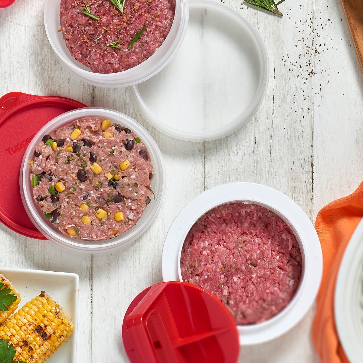 Set de 4 boîtes congélation Hamburger - Tupperware Europe