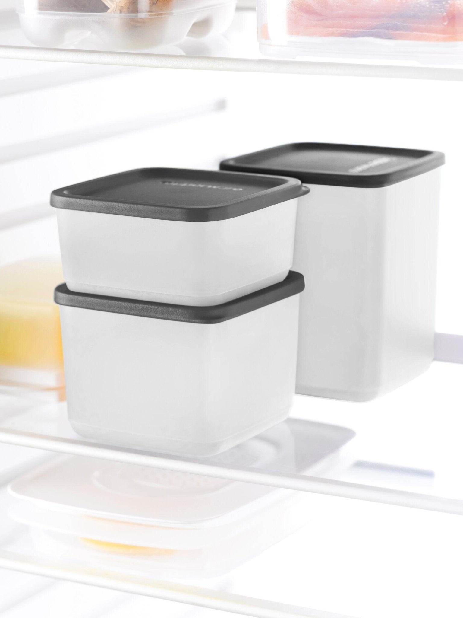 Set of 6 Cubix Containers (2x 650 ml, 2x 1 l, 2x 1.8 l