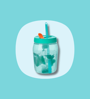 Set Jarre 550 ml + Éco straw (turquoise) - Tupperware Europe