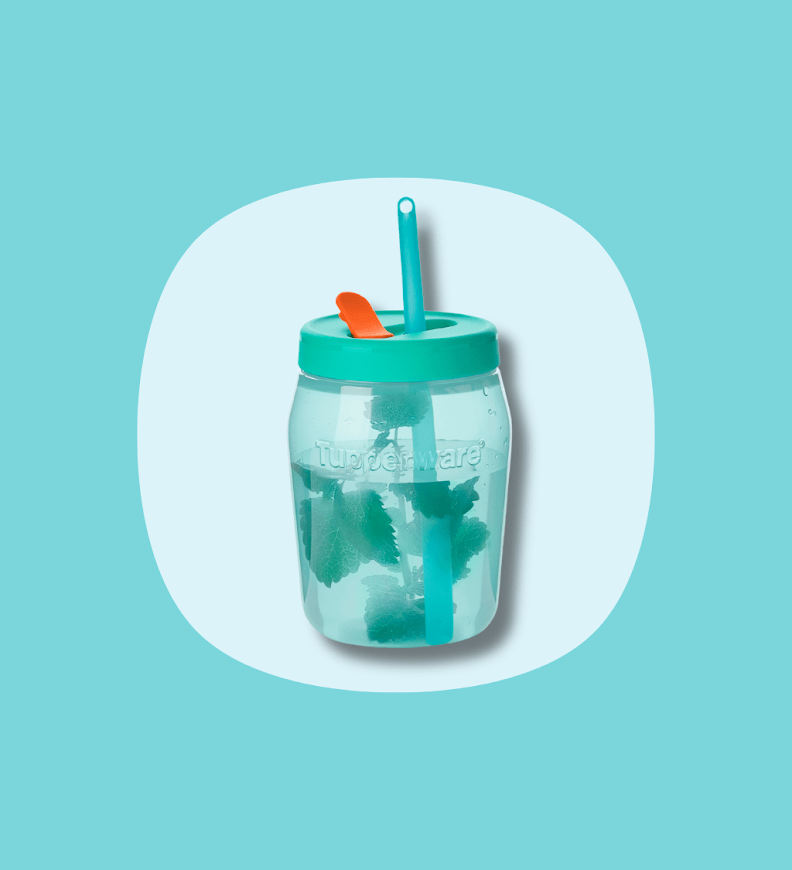 Set Jarre 550 ml + Éco straw (turquoise) - Tupperware Europe