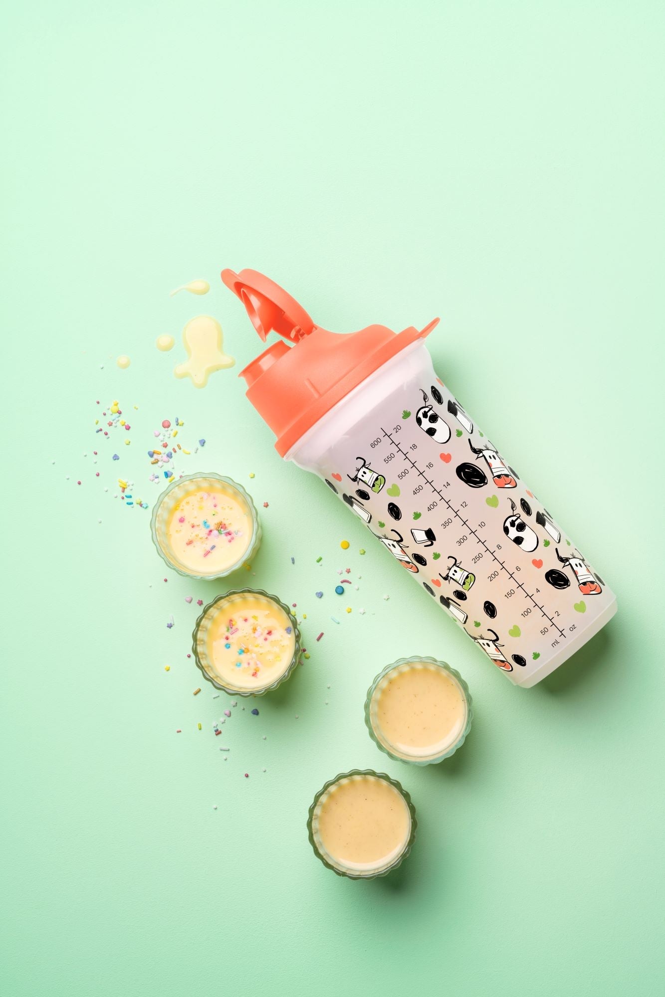 Shaker 600 ml vache - Tupperware Europe