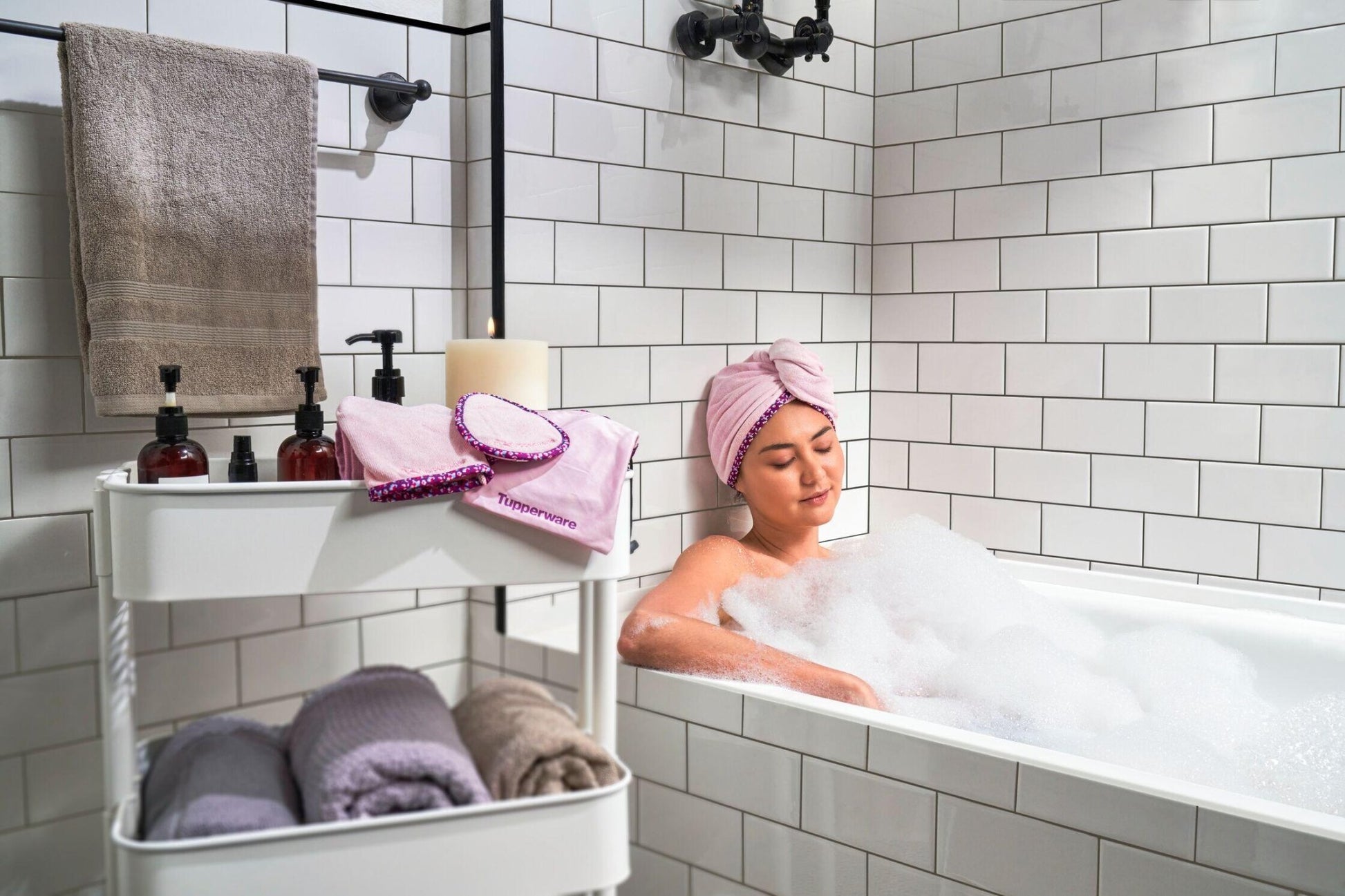 TURBAN CHEVEUX MICROFIBRES - Tupperware Europe
