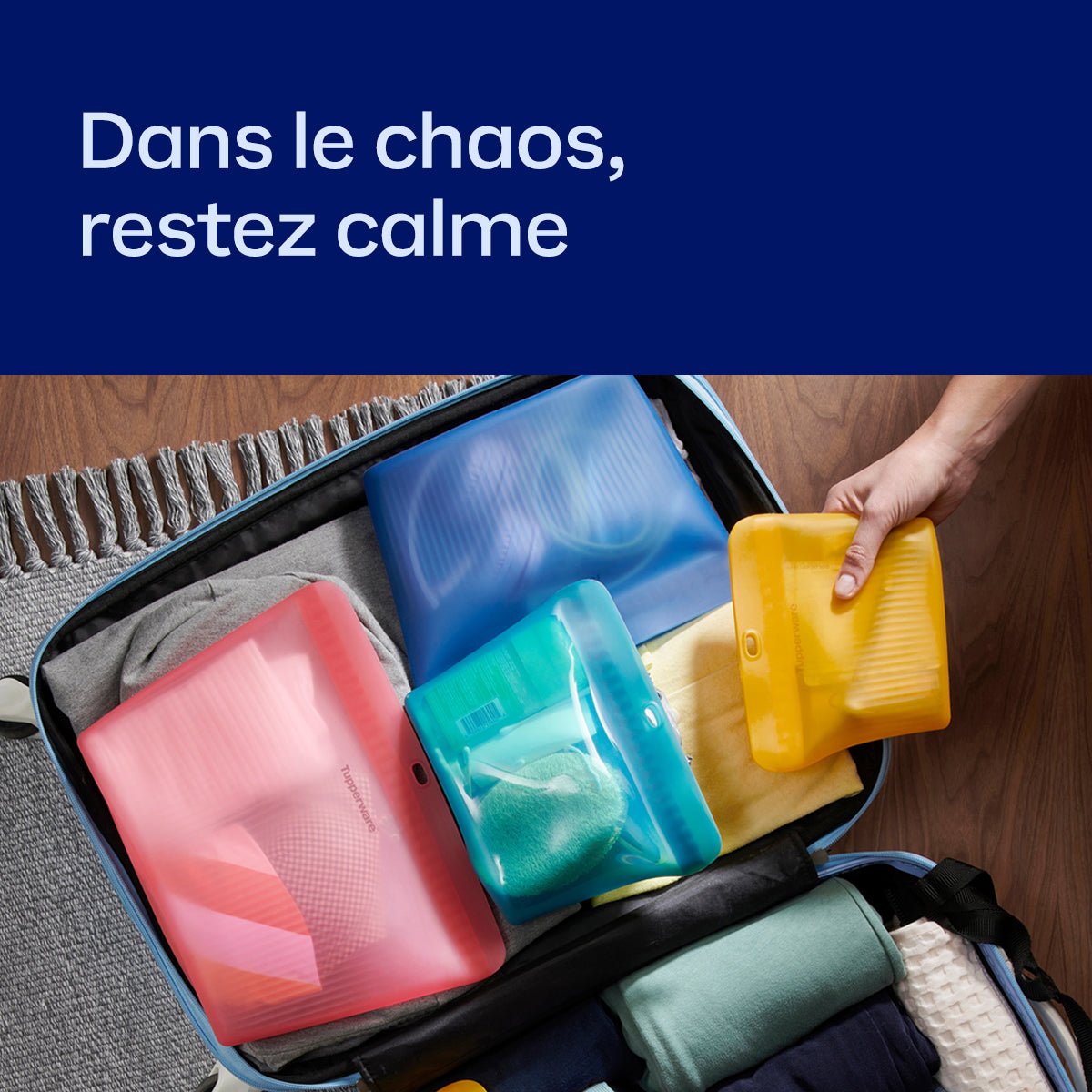 Ultimate silicone bag small (jaune) - Tupperware Europe